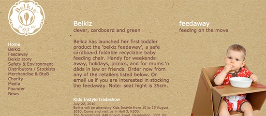 Belkiz : du mobilier pour bébé en carton